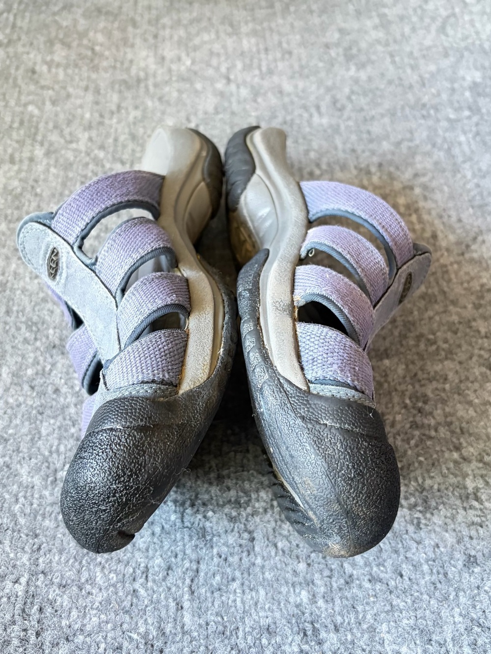 Keen‎ Sandal Mule Women 8.5 Lavender Gray Closed Toe Slip On Gorpcore Outdoor - Picture 3 of 13